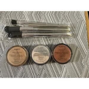 3 NEW PURITY Mineral Science Powder Blush Foundation Finishing Powder  2 grams
